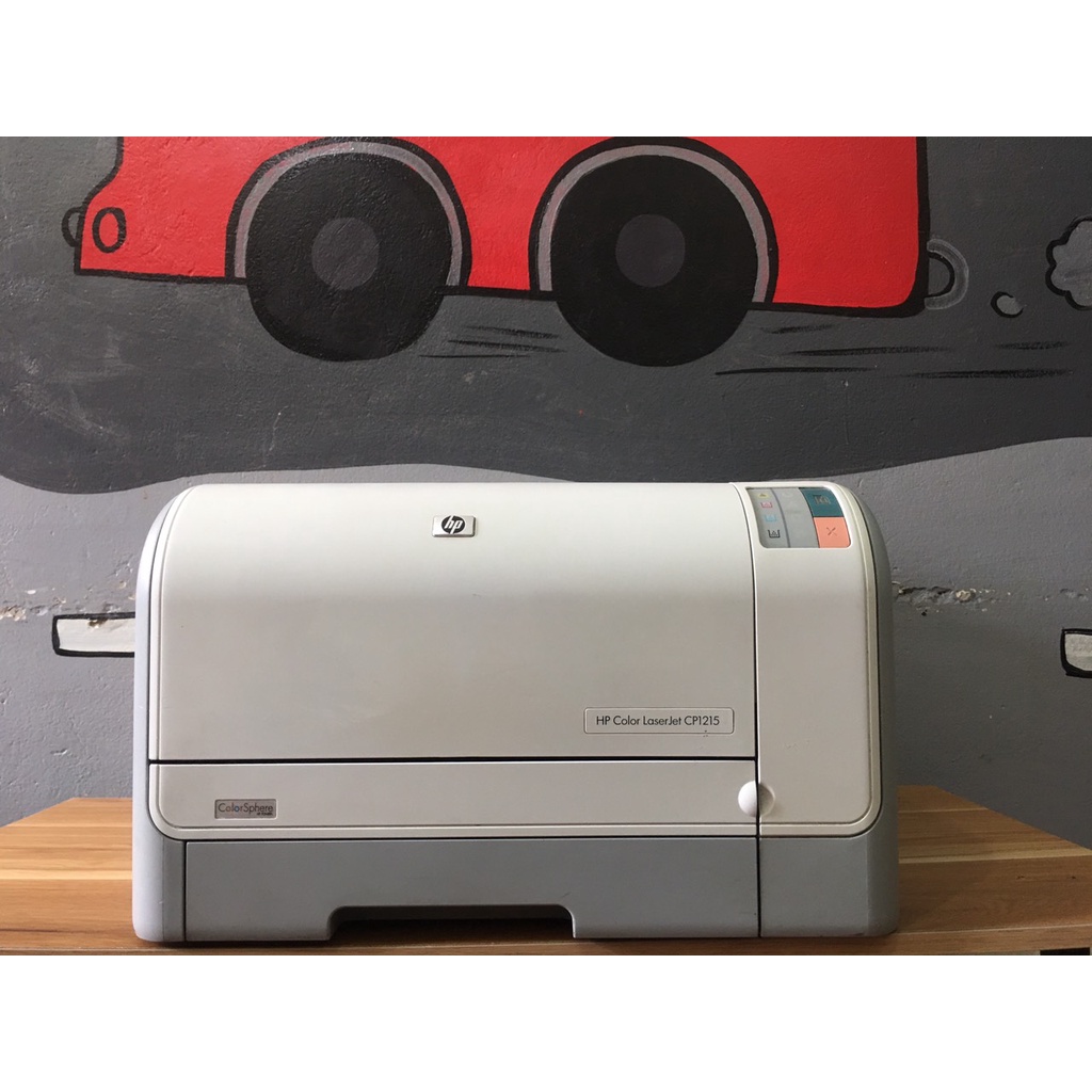 MÁY IN MAU HP COLOR LASERJET CP1215 IN ẢNH IN A4 MÀU
