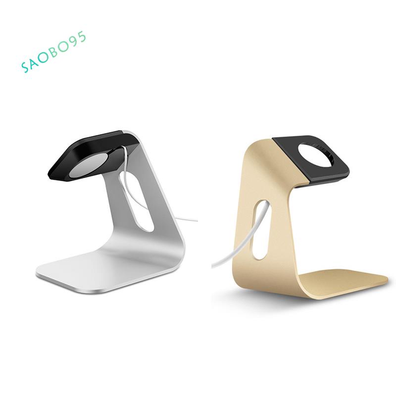 Đế sạc đồng hồ thông minh Apple Watch 42Mm 38Mm bằng hợp kim nhôm và nhựa nhỏ gọn