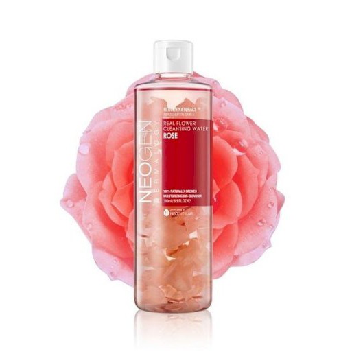 Nước Tẩy Trang Neogen Dermalogy Hoa Hồng Dưỡng Ẩm Da Real Flower Cleansing Water Rose 300ml