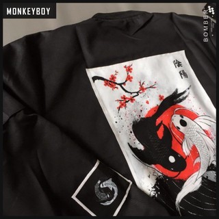 [Ảnh thật 100%] Áo khoác Bomber nam nữ K.O.I (hàng design cao cấp)  [Monkeyboy]