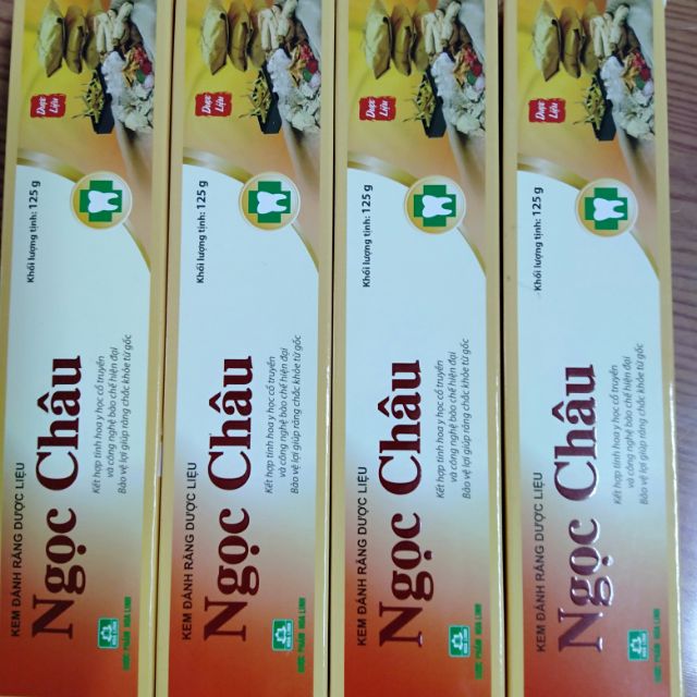 Kem đánh răng Ngọc Châu 125g