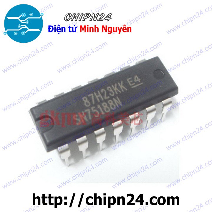[1 CON] IC SN75188 DIP-14 (SN75188N 75188)