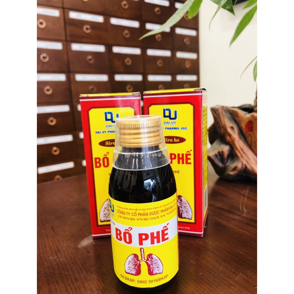 SIRO HO BỔ PHẾ 125ml- Bổ phế, hỗ trợ giảm ho