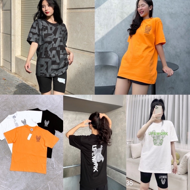 (ảnh thật) Áo phông BENTRILL# MONOGRAM form nam- nữ hàng chuẩn đẹp