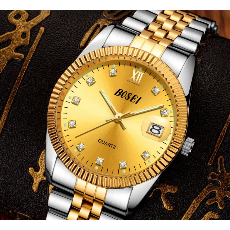 ĐỒNG HỒ NAM BOSEI 3308 DÂY ĐÚC THỜI TRANG | BigBuy360 - bigbuy360.vn