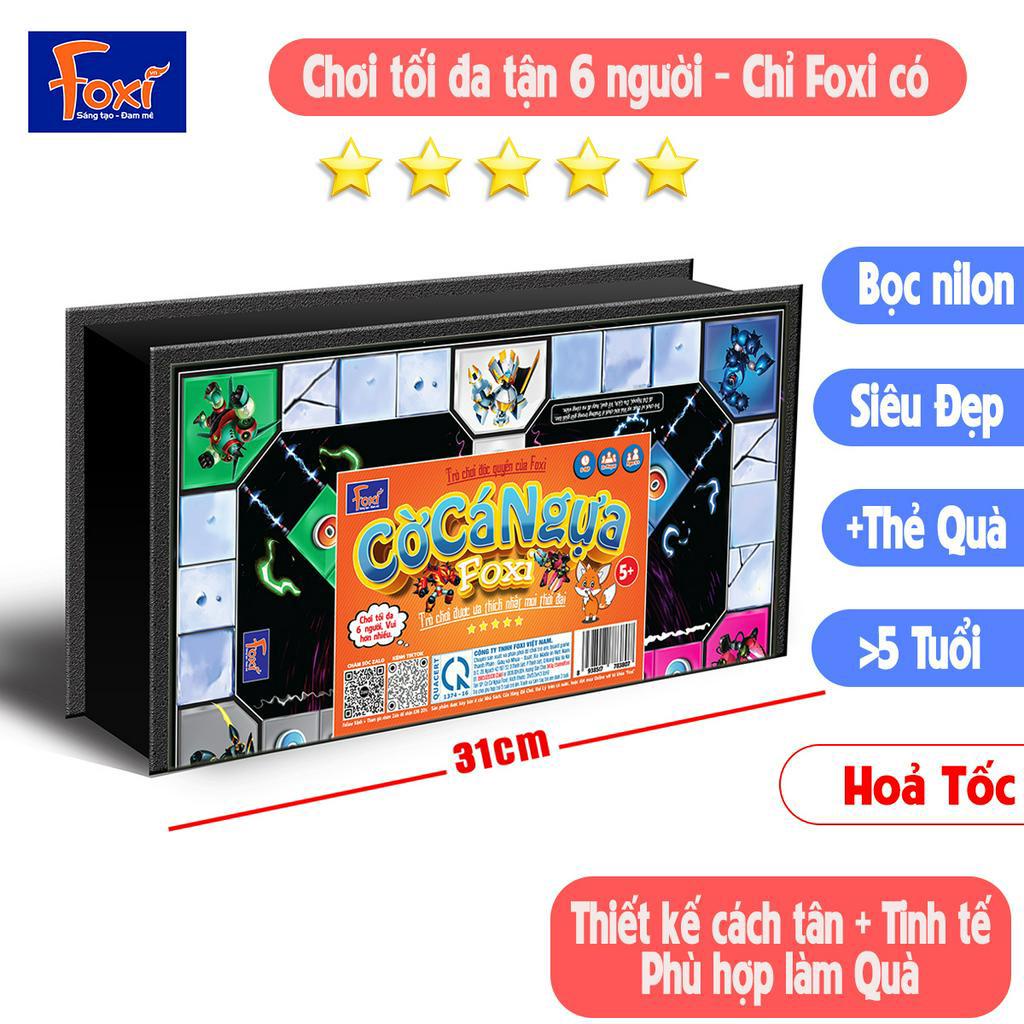 Cờ cá ngựa đại chiến-Foxi-Boardgame-mới lạ-độc đáo-nhiều phiên bản-quà tặng cho bé thích mê-kết nối gia đình