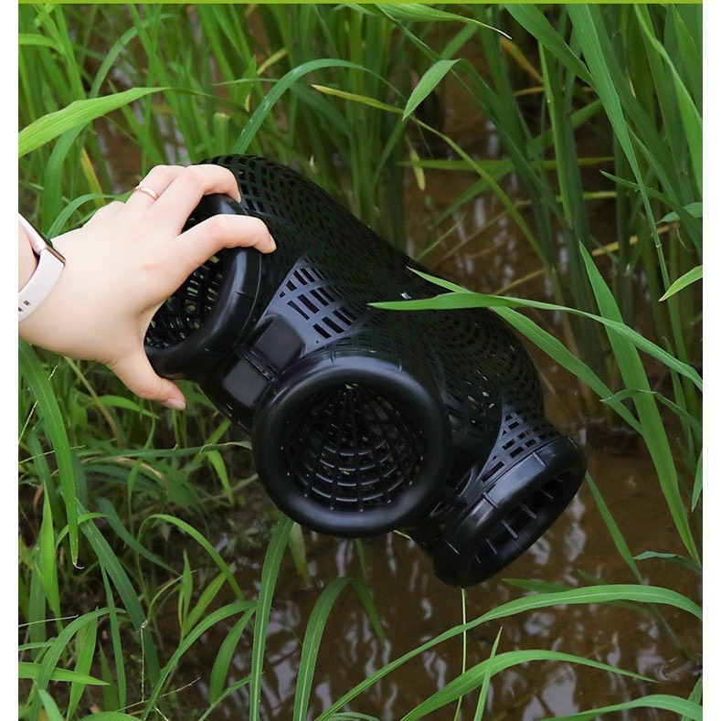 Dụng Cụ Bắt Lươn, Bẫy Bắt Cá, Cua, Trạch 3 Lỗ Hiệu Quả, Làm Bằng Nhựa PVC Đàn Hồi, Lắp Ghép Dễ Dàng