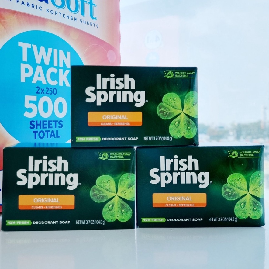 Xà bông Spring của Mỹ / Xà bông cục tắm thơm Mỹ Irish Spring