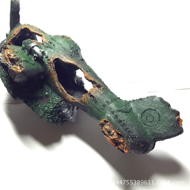 Mô Hình Máy Bay Trang Trí Bể Cá