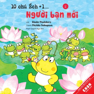 Sách Ehon - Combo 10 chú Ếch