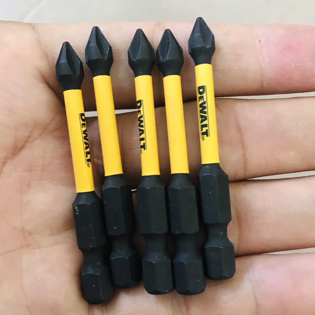BỘ 5 MŨI BẮN VÍT DWALT NHẬP DÀI 6CM - Ph1