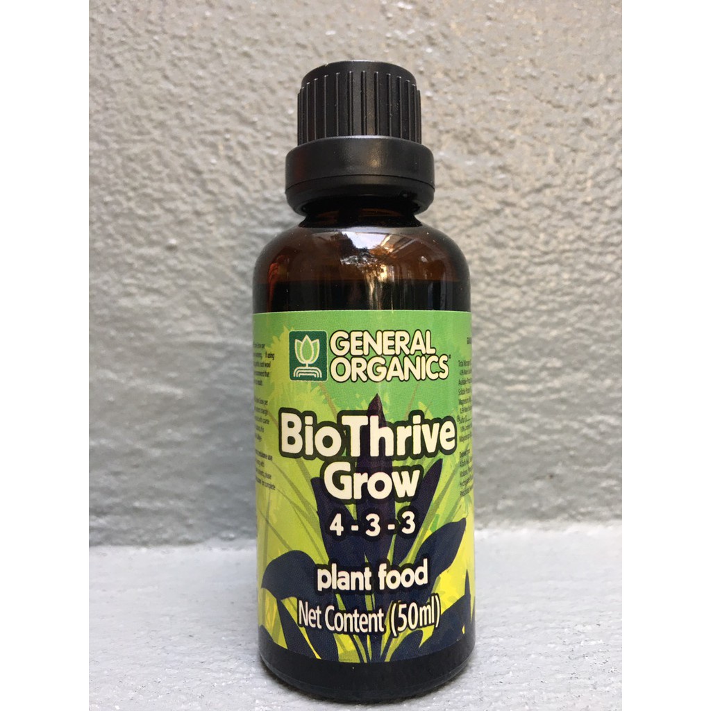 ( SIÊU RẺ ) Phân bón siêu tăng trưởng - bio thrive 4-3-3 50ml