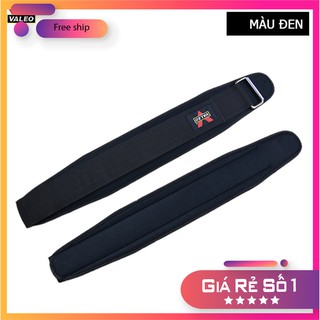 Đai lưng tập gym, đai mềm valeo, bảo vệ lưng squat
