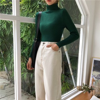 Áo len tăm cao cổ hàng QC