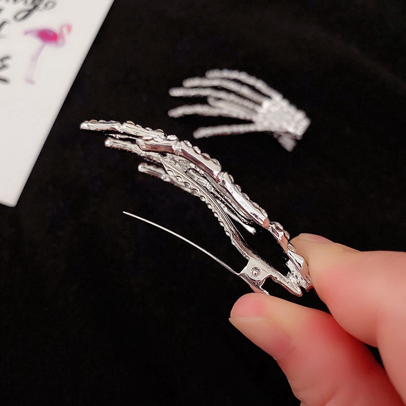 Kẹp Tóc Kim Loại Hình Bàn Tay Độc Đáo Cá Tính