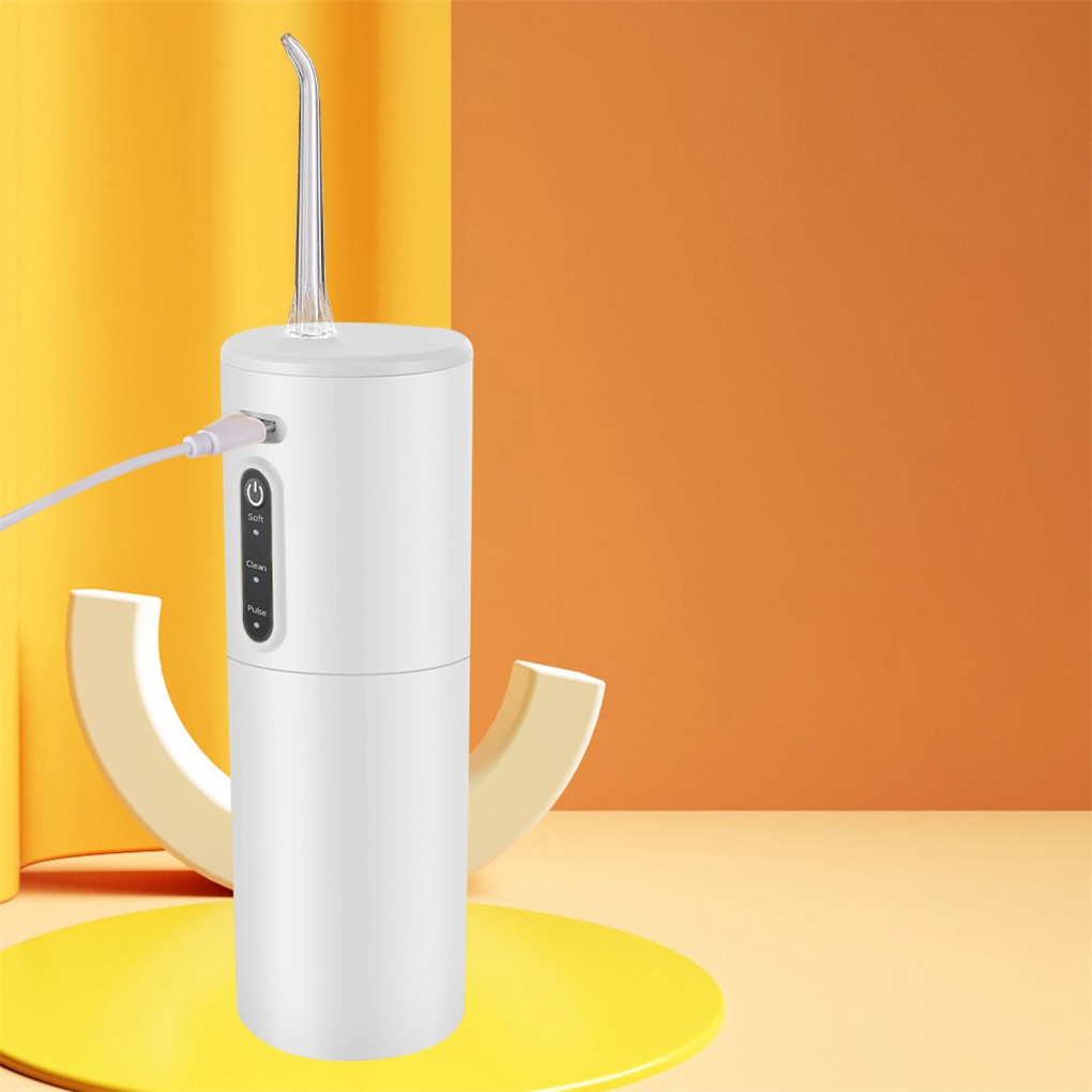 [Hàng mới về] Máy tăm nước điện 280ML loại bỏ vết ố vôi răng 3 chế độ có thể sạc lại và điều chỉnh chống nước IPX7