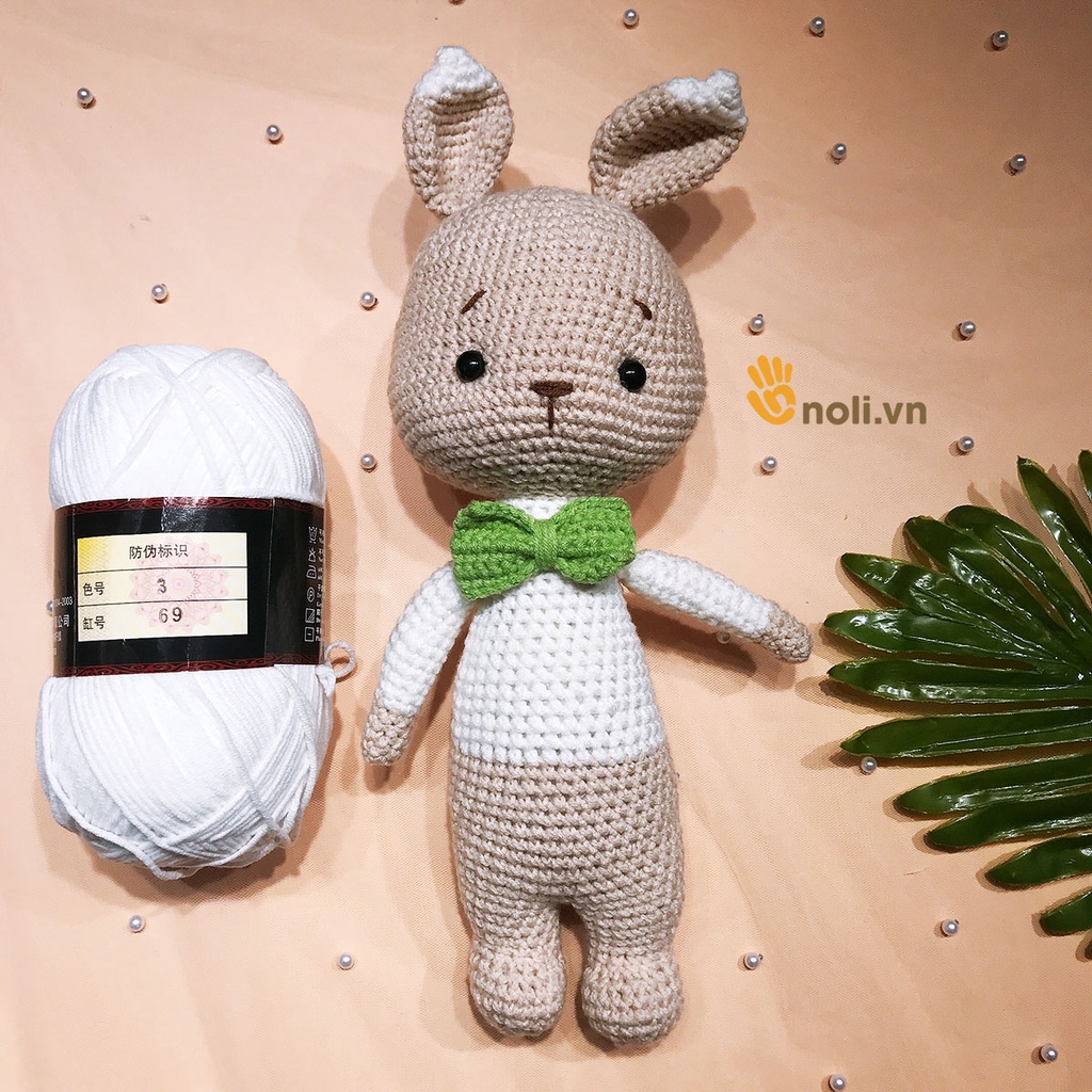 Len milk cotton 125g loại 1 se tròn, săn chắc, tơi xốp, đan móc khăn, áo, túi xách, thú bông cho bé (Mã 41 đến 81)