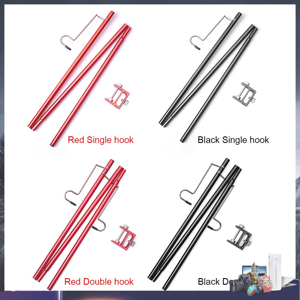 Giá Đỡ Đèn Cắm Trại Hai Móc Treo Tiện Lợi