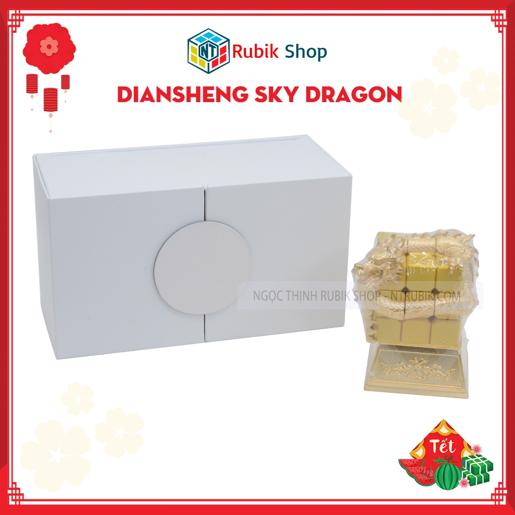 Rubik 3x3x3 Rồng Diandseng- Diangsheng Sky Dragon Phiên bản giới hạn Limited Editon 2022