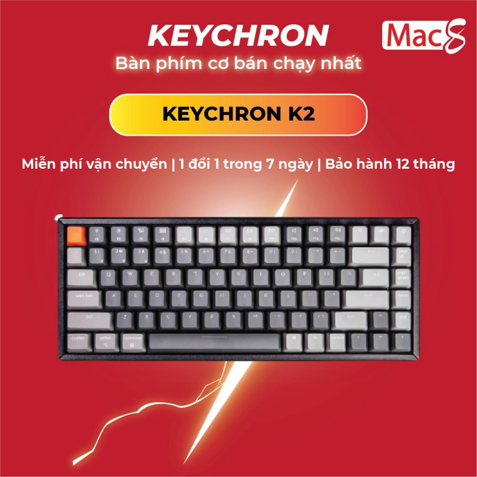 Keychron K2 - Bàn phím cơ Keychron K2 bản nhựa