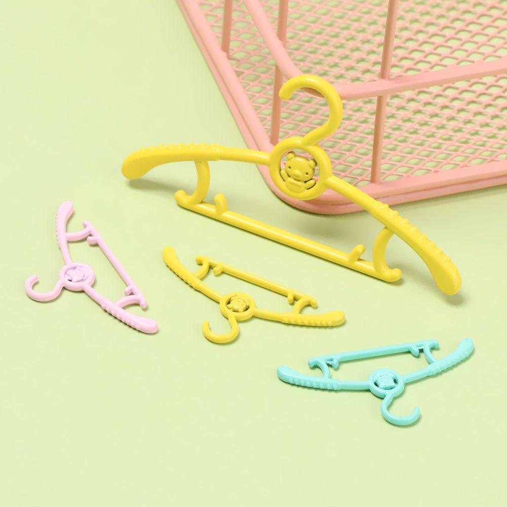 Set 5 Móc Treo Quần Áo Hình Cầu Vồng Dễ Thương 4cm / 6.5cm / 7.5cm