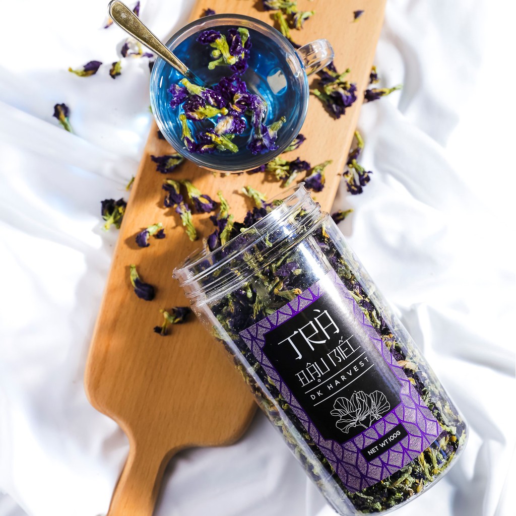 Trà Hoa Đậu Biếc Sấy Khô Nguyên Bông DK Harvest - 100g | BigBuy360 - bigbuy360.vn