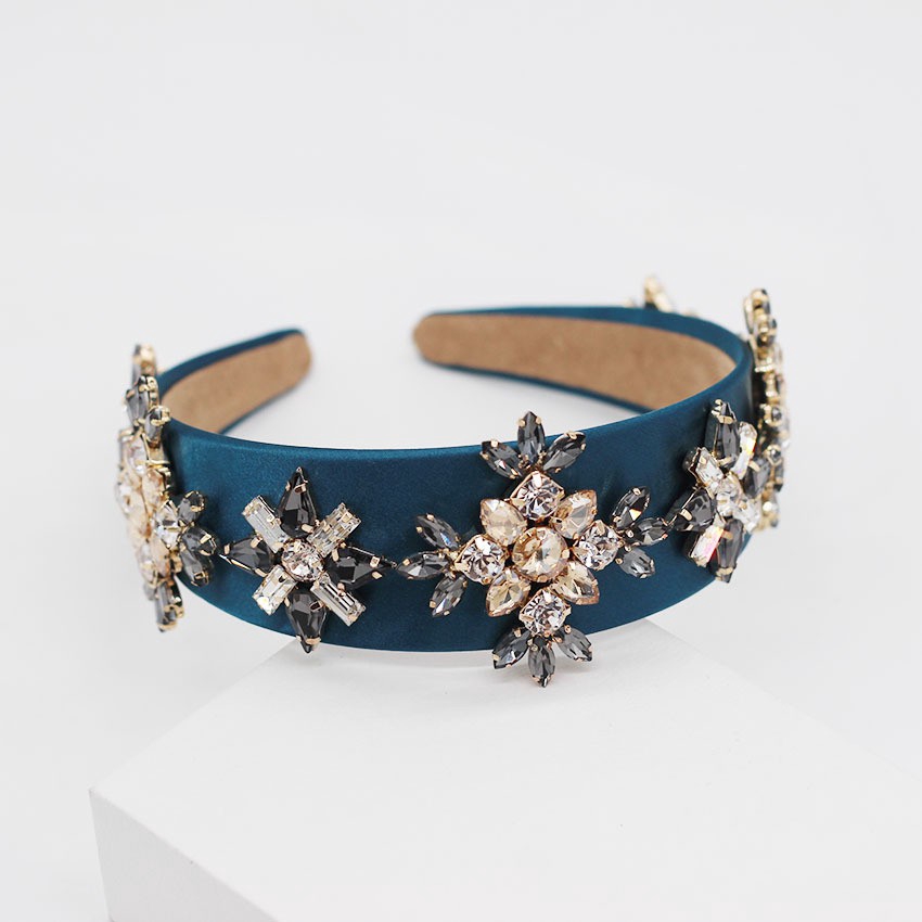 Cài tóc đính đá phong cách sang trọng thanh lịch cho nữ