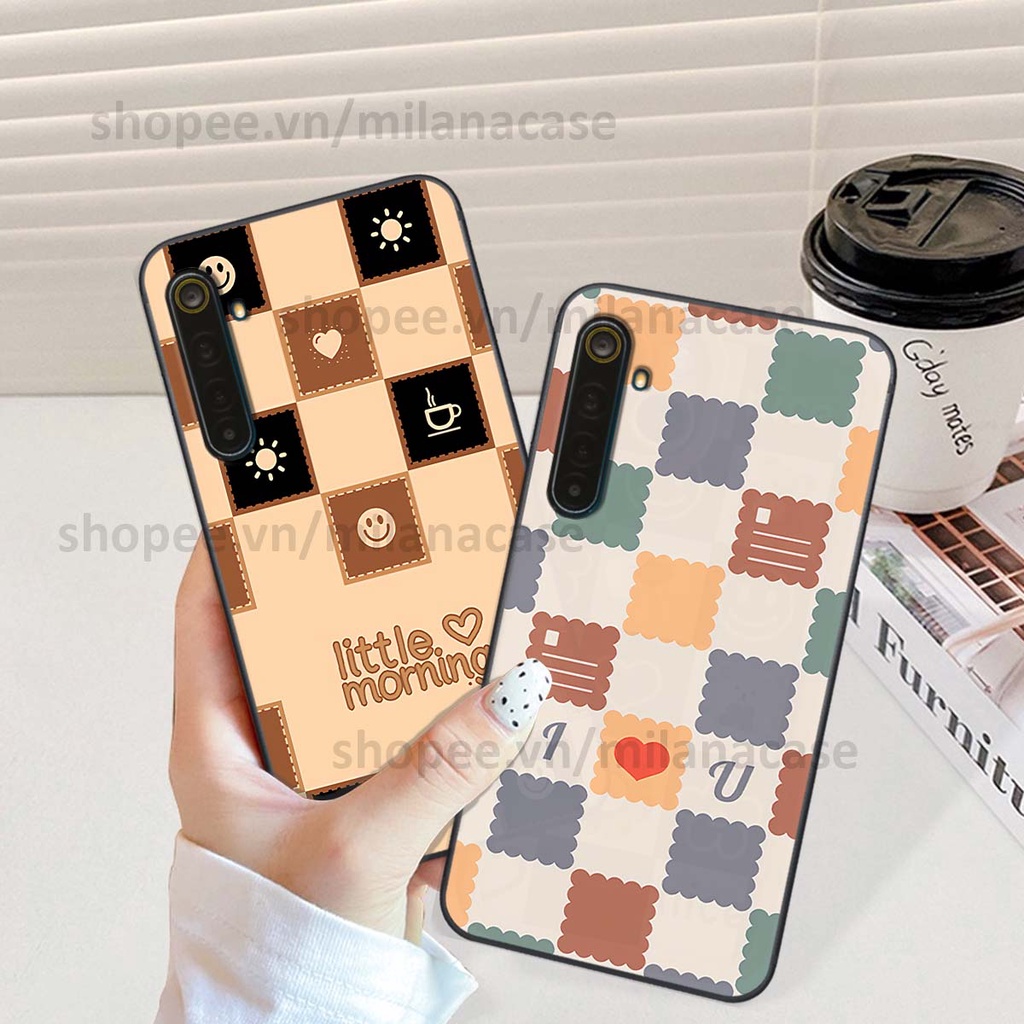 Ốp Realme 6 / 6 Pro caro họa tiết nhiều màu sắc siêu đẹp thời trang cá tính