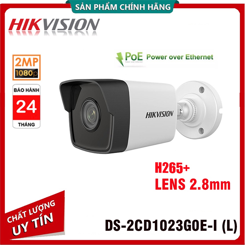 Camera quan sát IP Hikvision | Seetong 4.0MP | Hiviz 2.0MP - Hỗ trợ POE, Onvif tương thích mọi đầu ghi - Hàng chính hãng