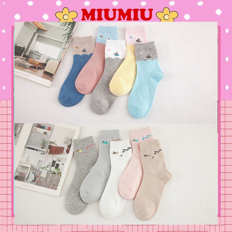 Tất Vớ Cao Cổ Nữ Hình Tàu, Chim Chất Mịn M79