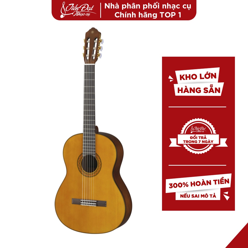 Đàn Guitar Classic Yamaha C70 Thuộc Dòng Cổ Điển, Kích Thước Lớn, Phù Hợp Cho Người Mới Bắt Đầu