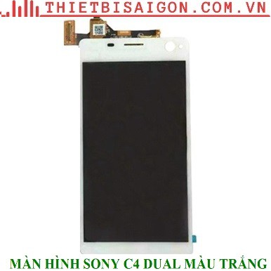 MÀN HÌNH SONY C4 DUAL MÀU TRẮNG [ MÀN HÌNH CAO CẤP ]