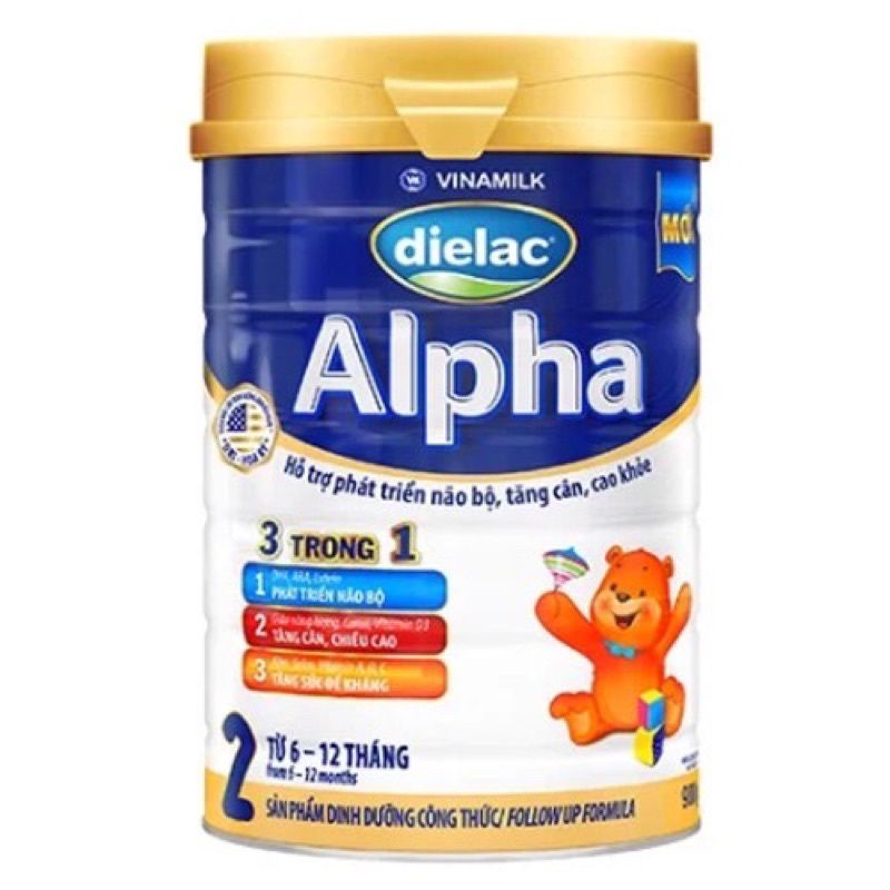Sữa Dielac Alpha 2/900g .