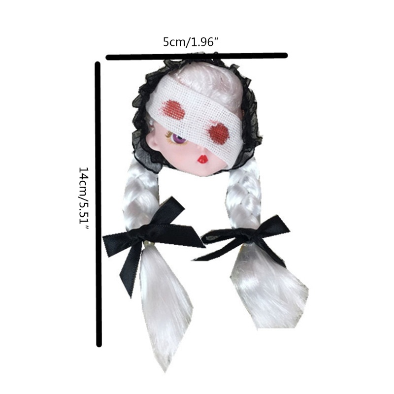 Trâm Cài Tóc Trang Trí Halloween Cho Búp Bê