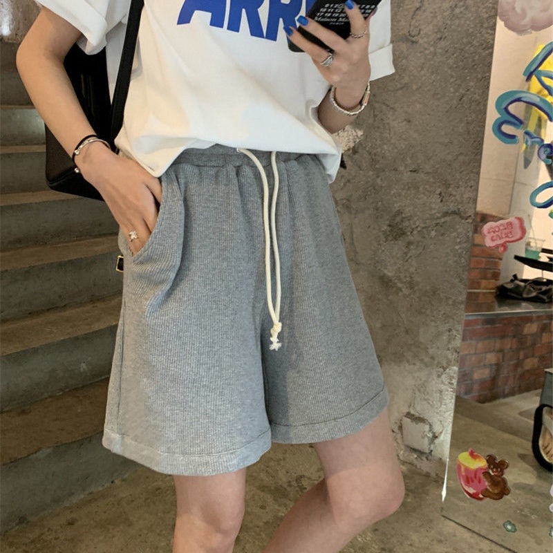 Quần Short Thể Thao Ống Rộng Phong Cách Nhật Bản Độc Đáo