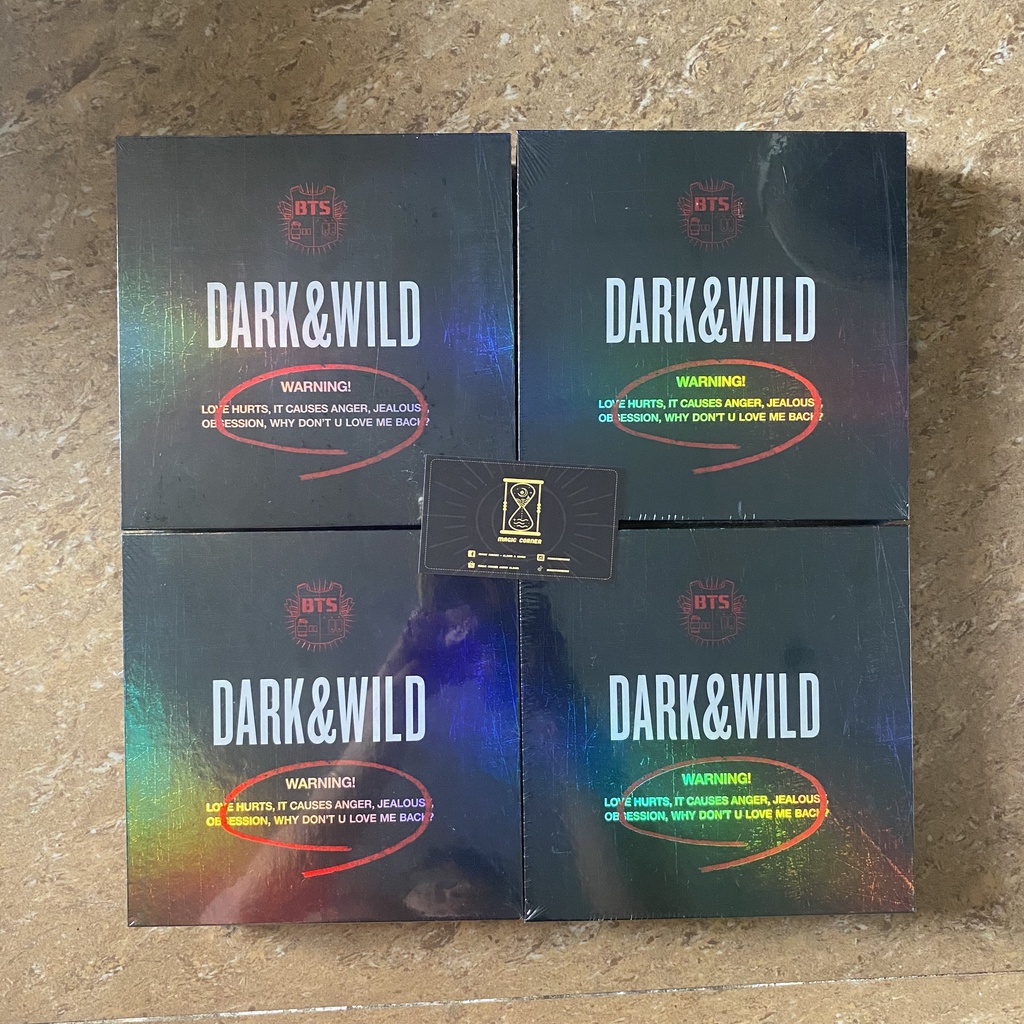 Album BTS Dark & Wild nguyên seal chính hãng