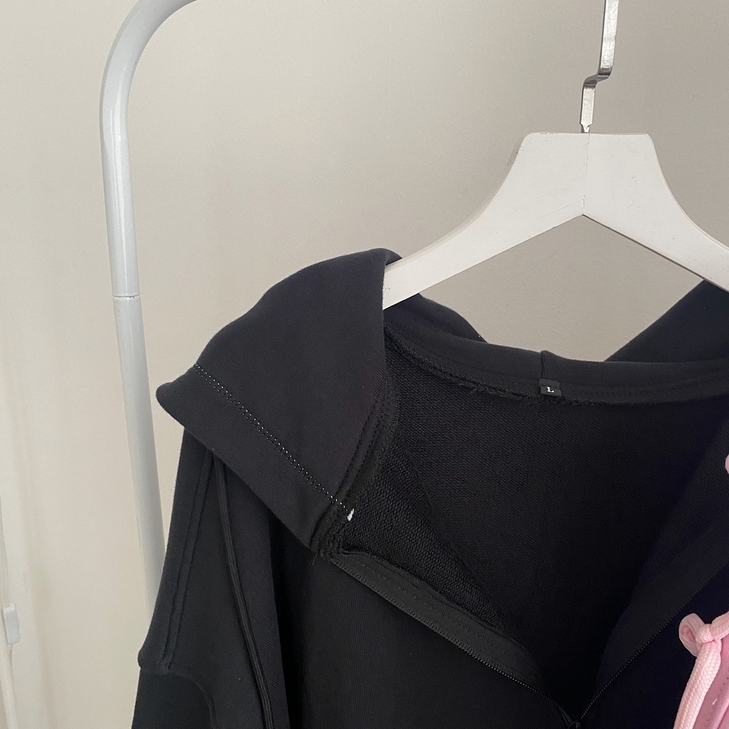 Áo Khoác JENNIE Nỉ Form Rộng Nam Nữ Unisex