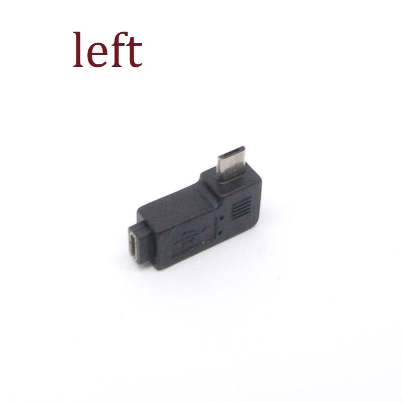 90° Đầu Chuyển Đổi Micro USB 2.0 Đực Sang Cái
