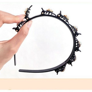 Bờm cài tóc tiktok đính đá thời trang
