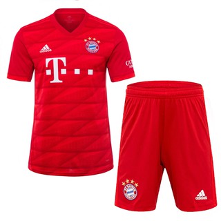 Quần Áo Bóng đá CLB Bayern (Đỏ) 2019/20 - Hàng thun lạnh Thái nhập xịn - có logo đầy đủ