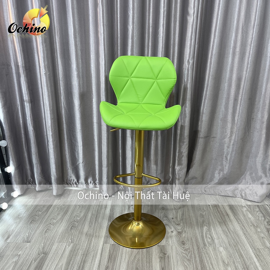 Ghế Chụp Hình, Ghế Makeup Chân Vàng K1 Sơn Tĩnh Điện Nhập Khẩu Mẫu KIM CƯƠNG ( Ảnh Thật Shop Chụp)