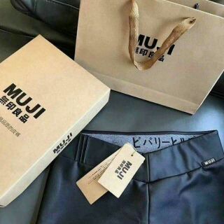 Quần da Muji xuất Nhật