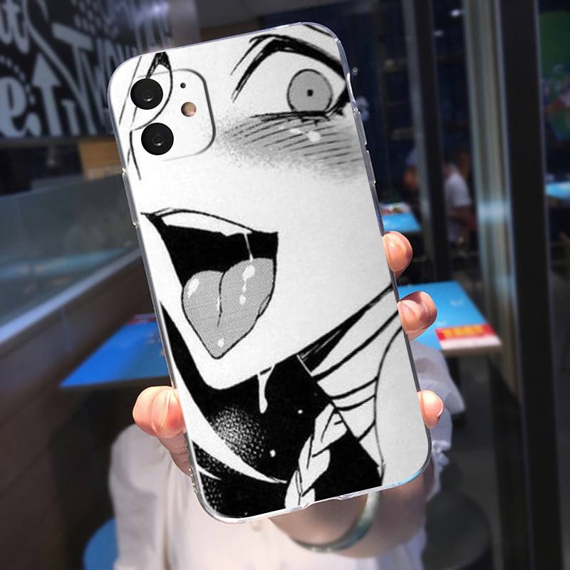 Ốp Điện Thoại Silicon Mềm Trong Suốt Hình Cô Gái Anime Cho Samsung Galaxy A12 A22 A02S A02 M02 A03S A32 A40S A42 M30S M21 M51 ZP9