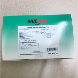 Kit test covid 19 _ test covid Trueline_que test coV-2 tiện lợi.