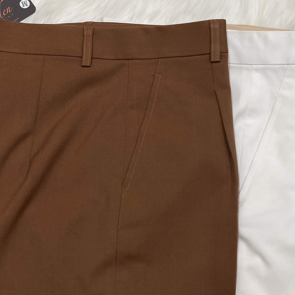 Quần Baggy Công Sở Nữ Basic Chất Vải Vitex, Quần Tây Baggy Nữ Form đẹp