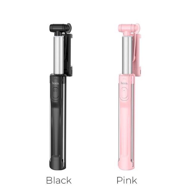 Gậy Chụp Ảnh Tự Sướng Selfie Hoco K10A Bluetooth & Remote Dài 1.1M - Hàng Chính Hãng