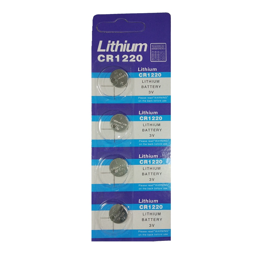 PIN CÚC ÁO CR1220 3V LITHIUM (1 VIÊN)