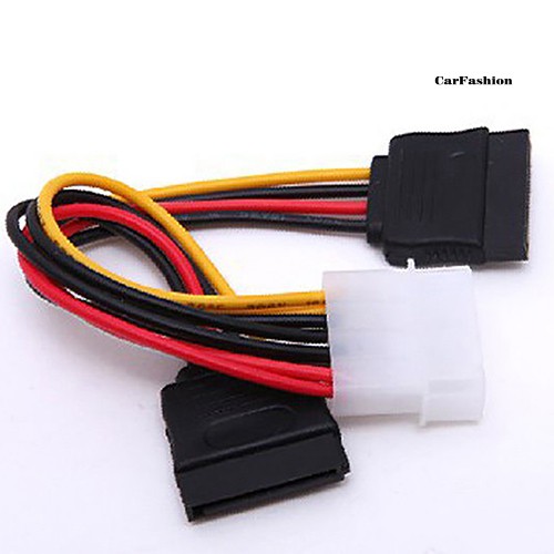 Cáp Chuyển Đổi Chs4 Pin Ide Molex Sang 15 Pin 2 Serial Sata