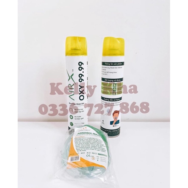 Bình oxy mini cầm tay 8L