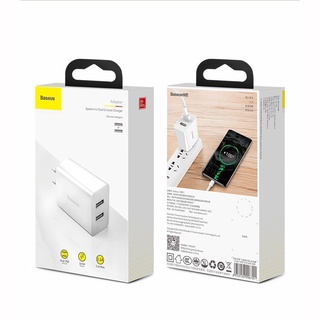 Củ sạc 2 cổng USB 10.5w Baseus CCFS
